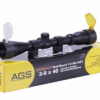 Ags Cobalt 3-9x40 Scope 1 Hmd  3/8 Mnts